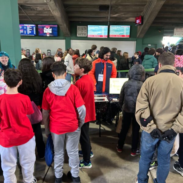 Over 4000 students and educators attended NASA STEM Day at Fenway 2026.